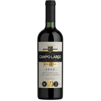 VINHO CAMPO LARGO SELECAO TINTO SECO 750 GR