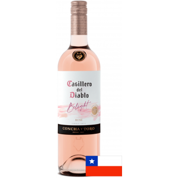 VINHO CHILENO CASILLERO BELIGHT ROSÉ 750ML