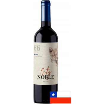 VINHO CHILENO CITY NOBLE MERLOT 750ML