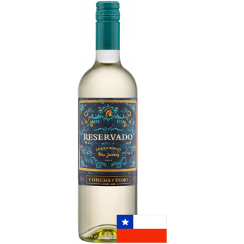 VINHO CHILENO CONCHA Y TORO CHARDONNAY 750ML