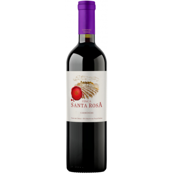 VINHO CHILENO FINCA SANTA ROSA CARMENERE 750 ML