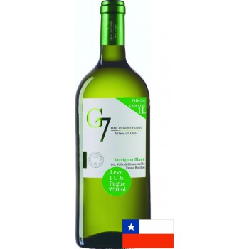 VINHO CHILENO G7 SAUVIGNON BLANC 1L
