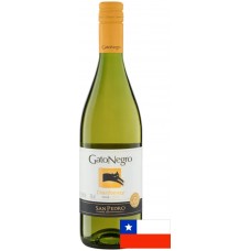 VINHO CHILENO GATO NEGRO CHARDONNAY 750ML