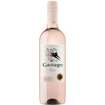 VINHO CHILENO GATO NEGRO ROSÉ 750ML