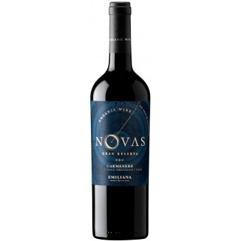 VINHO CHILENO NOVAS GRAN RESERVA CARMENERE 750 ML