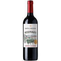 VINHO CHILENO SANTA CAROLINA CABERNET 750ML