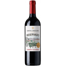 VINHO CHILENO SANTA CAROLINA CABERNET 750ML