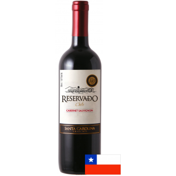 VINHO CHILENO SANTA CAROLINA CABERNET 750ML