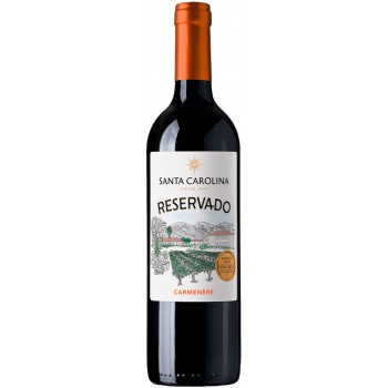VINHO CHILENO SANTA CAROLINA CARMENERE 750ML