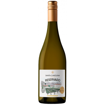 VINHO CHILENO SANTA CAROLINA CHARDONNAY 750ML