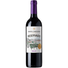 VINHO CHILENO SANTA CAROLINA MERLOT 750ML