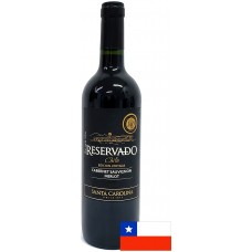 VINHO CHILENO SANTA CAROLINA RESERVADO CAB/MERLOT