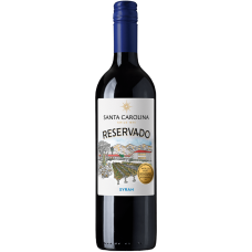 VINHO CHILENO SANTA CAROLINA SHIRAZ 750ML