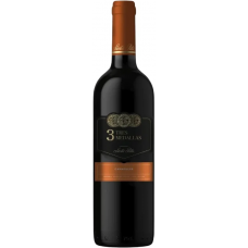 VINHO CHILENO TRES MEDALLAS CARMENERE 750ML VINHO CHILENO TRES MEDALLAS CARMENERE 750ML