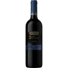 VINHO CHILENO TRES MEDALLAS MERLOT 750ML