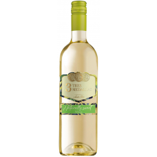 VINHO CHILENO TRES MEDALLAS SWEET BRANCO 750ML