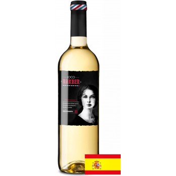 VINHO ESPANHOL LOCO BARBER BRANCO 750ML