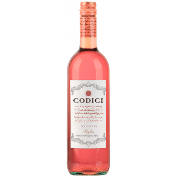 VINHO ITALIANO CODICI PUGLIA ROSE 750 ML