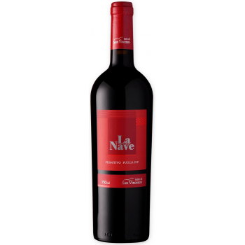 VINHO ITALIANO LA NAVE PRIMITIVO PUGLIA 750 ML
