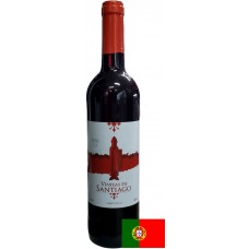 VINHO PORTUGUES VINHAS DE SANTIAGO TINTO 750 ML