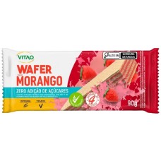 BISCOITO VITAO WAFER MORANGO ZERO AÇUCAR 90 GR