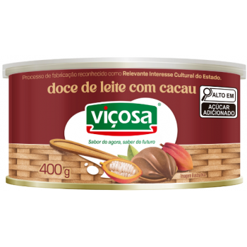 DOCE DE LEITE VICOSA C/ CACAU 400GR