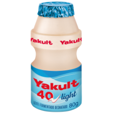LEITE FERMENTADO YAKULT 40 LIGHT 80ML