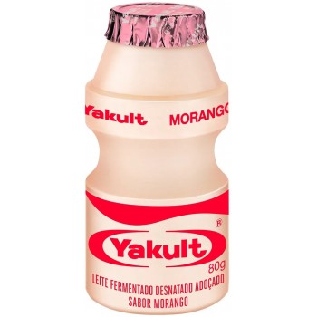 LEITE FERMENTADO YAKULT MORANGO 80ML