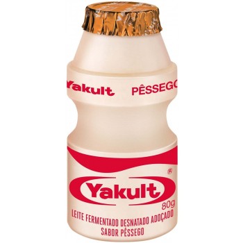 LEITE FERMENTADO YAKULT PÊSSEGO 80ML
