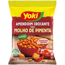 AMENDOIM YOKI CROCANTE MOLHO PIMENTA 150 GR