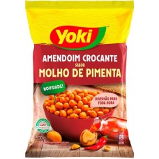 AMENDOIM YOKI CROCANTE MOLHO PIMENTA 500 GR