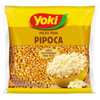 MILHO DE PIPOCA YOKI 400 GR