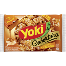 PIPOCA MICROONDAS YOKI CARAMELO 160 GR