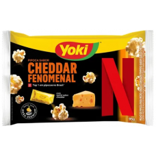 PIPOCA MICROONDAS YOKI CHEDDAR 95G