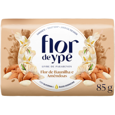 SABONETE FLOR DE YPE BAUNILHA E AMÊNDOAS 85G