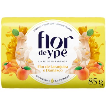 SABONETE FLOR DE YPE LARANJERA E DAMASCO 85G