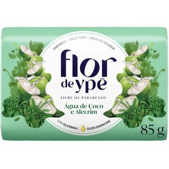 SABONETE FLOR DE YPE ÁGUA DE COCO E ALECRIM 85G
